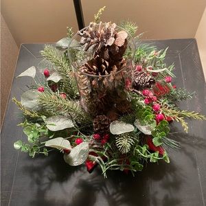 Candle Wreath Centerpiece